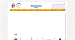 Desktop Screenshot of icydeals.com