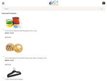 Tablet Screenshot of icydeals.com